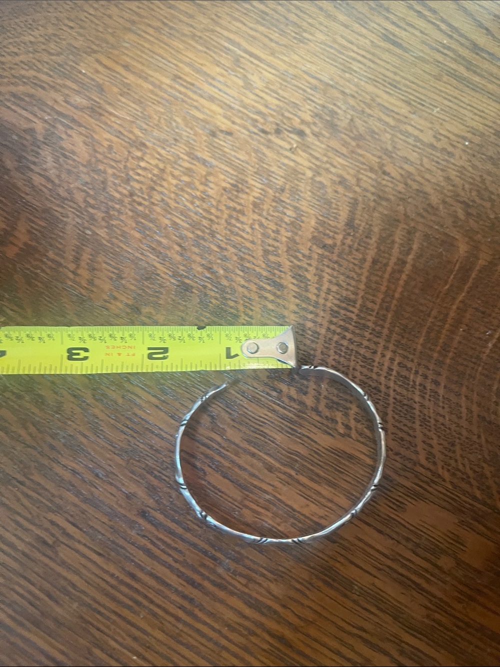 Silver (925) cuff - Picture 3 of 4